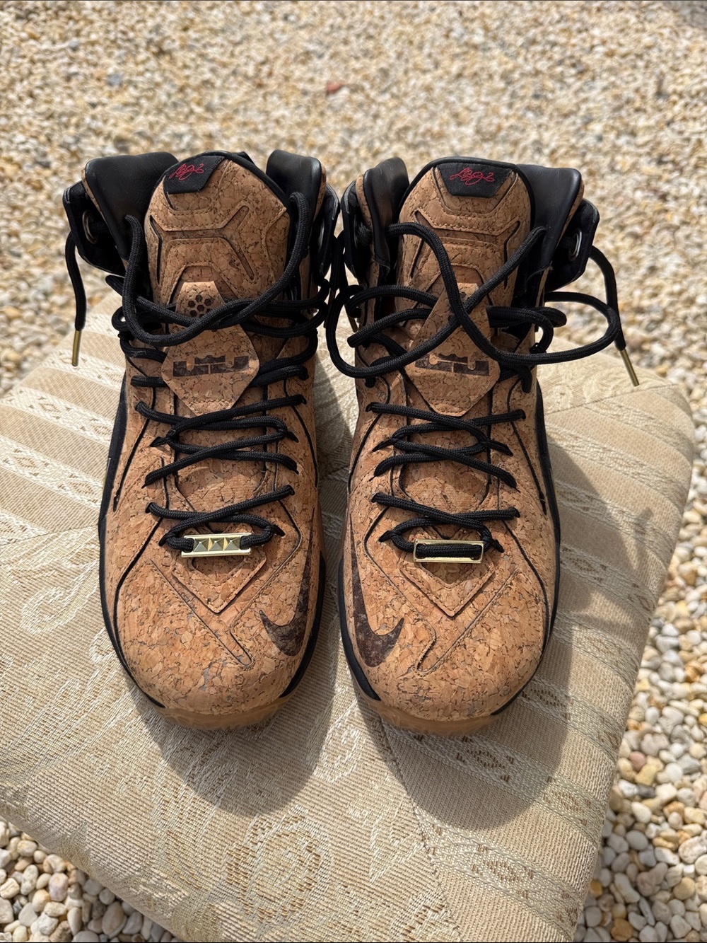 Nike LeBron 12 EXT "Cork" sneakers